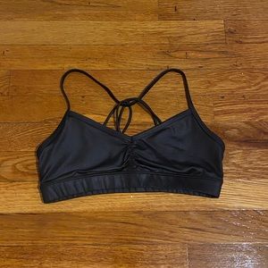 Alo Sunny Strap Bra - Black